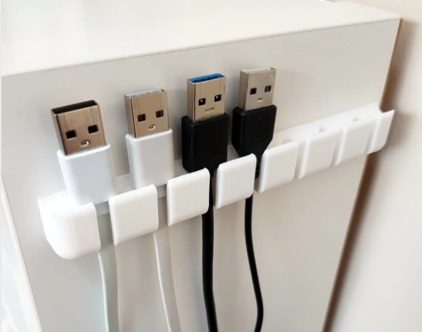 Kabelhållare - USB kablar för 7st kablar